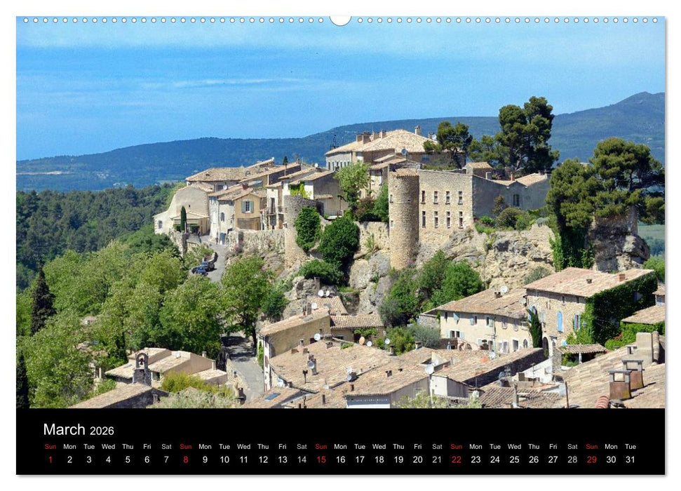 Villages of Provence (CALVENDO Premium-Calendar 2026)