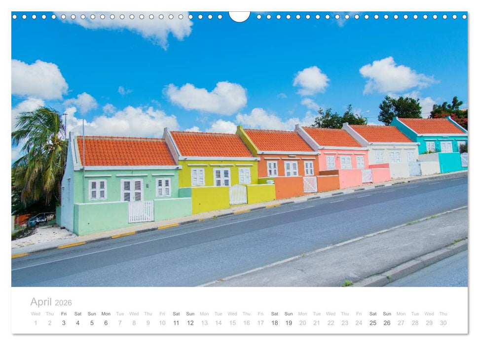 Curacao - Tropical Island (CALVENDO Monthly Calendar 2026)