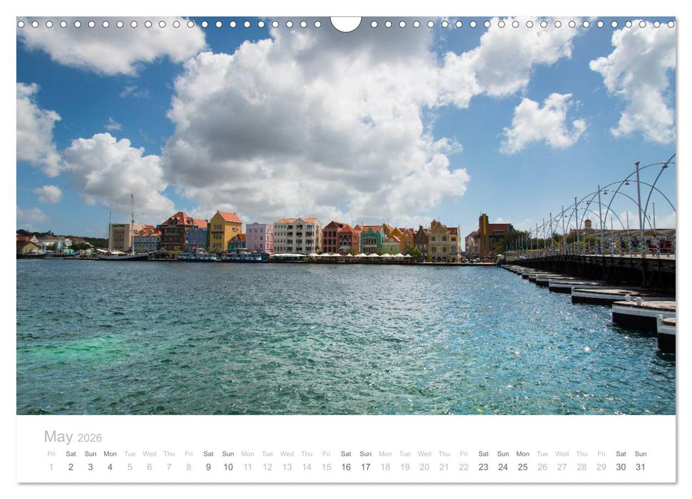 Curacao - Tropical Island (CALVENDO Monthly Calendar 2026)