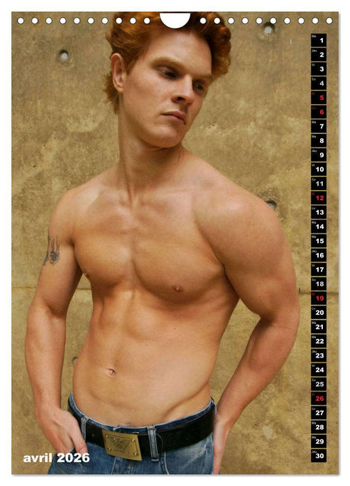 Minets, charmes et beautés de jeunes mecs (CALVENDO Calendrier mensuel 2026)