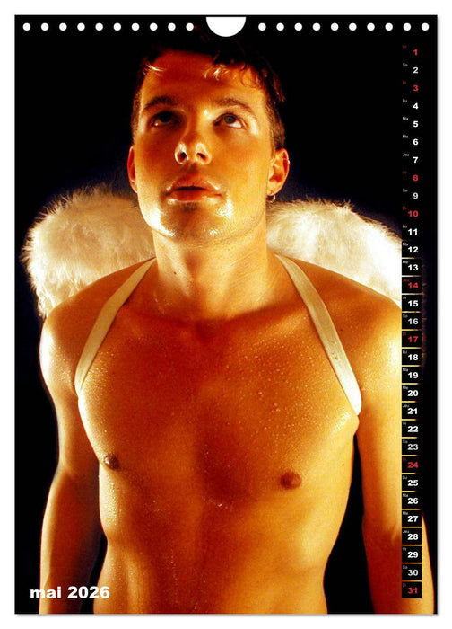 Minets, charmes et beautés de jeunes mecs (CALVENDO Calendrier mensuel 2026)