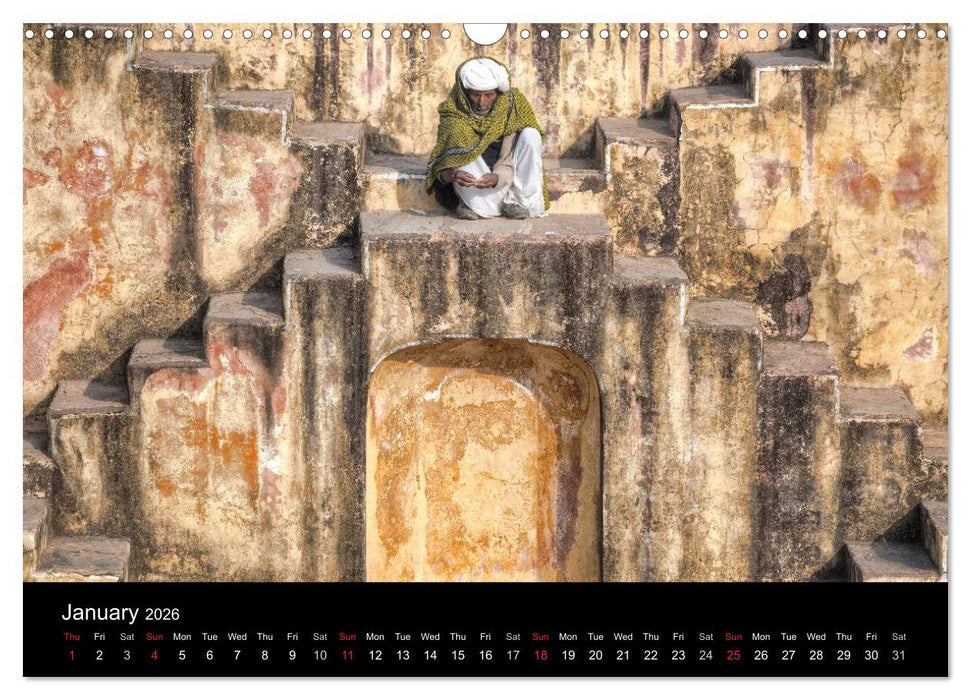 India - Magical Cities and Landscapes (CALVENDO Monthly Calendar 2026)