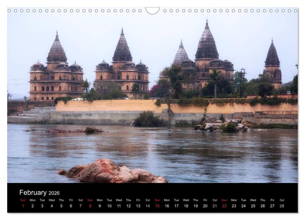 India - Magical Cities and Landscapes (CALVENDO Monthly Calendar 2026)