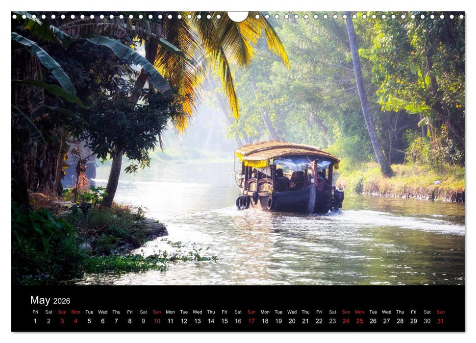 India - Magical Cities and Landscapes (CALVENDO Monthly Calendar 2026)