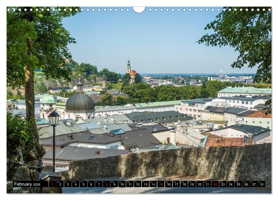 SALZBURG Lovely Old Town (CALVENDO Monthly Calendar 2026)
