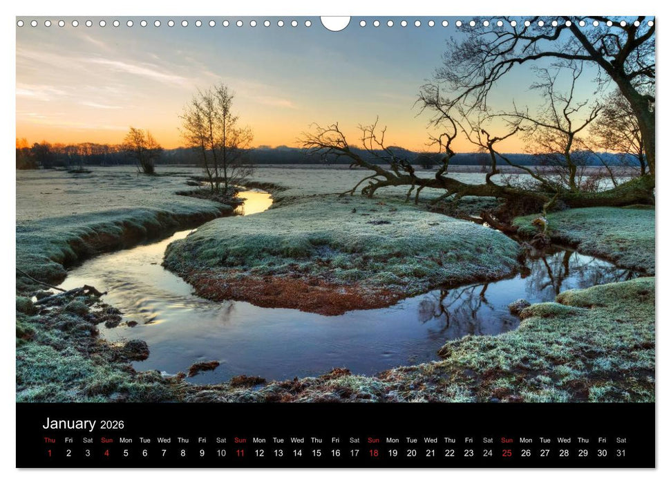 New Forest Hampshire (CALVENDO Monthly Calendar 2026)
