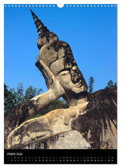 Bouddha Portraits du Sage (CALVENDO Calendrier mensuel 2026)
