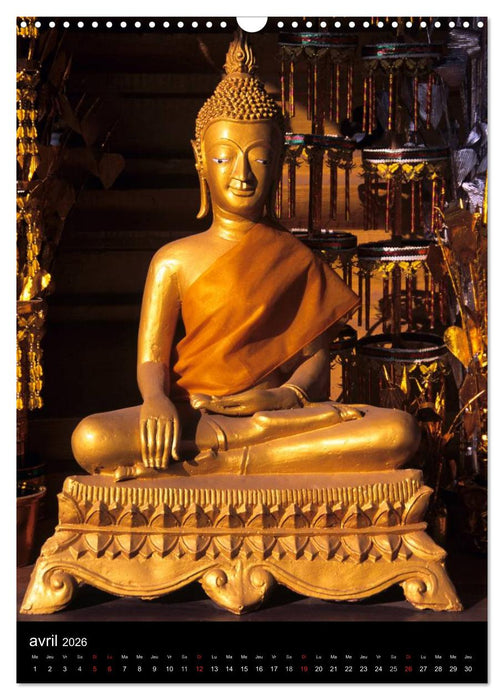 Bouddha Portraits du Sage (CALVENDO Calendrier mensuel 2026)