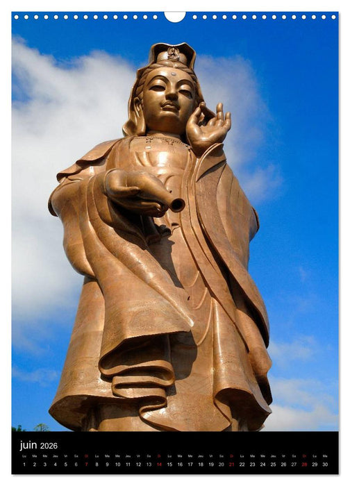 Bouddha Portraits du Sage (CALVENDO Calendrier mensuel 2026)