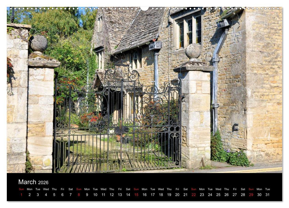 Cotswold Cottages (CALVENDO Premium-Calendar 2026)