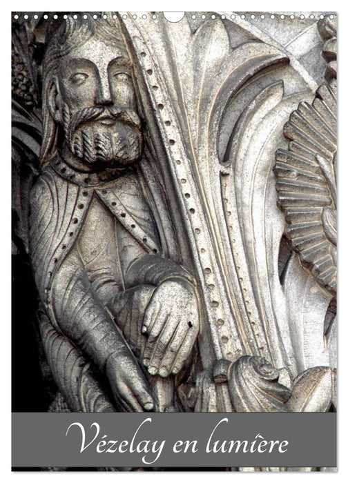 Vézelay en lumière (CALVENDO Calendrier mensuel 2026)