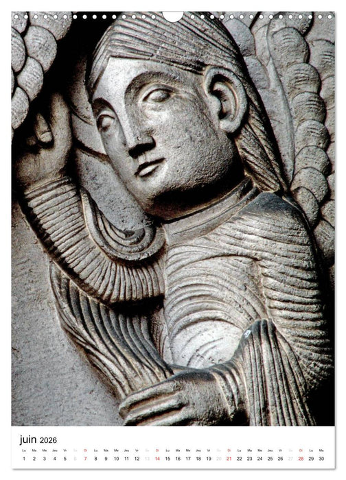 Vézelay en lumière (CALVENDO Calendrier mensuel 2026)