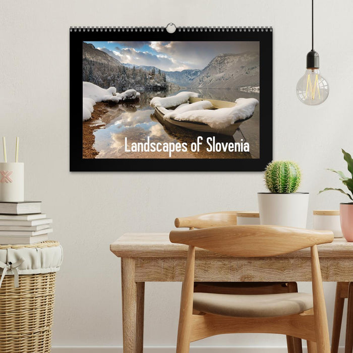 Landscapes of Slovenia (CALVENDO Monthly Calendar 2026)
