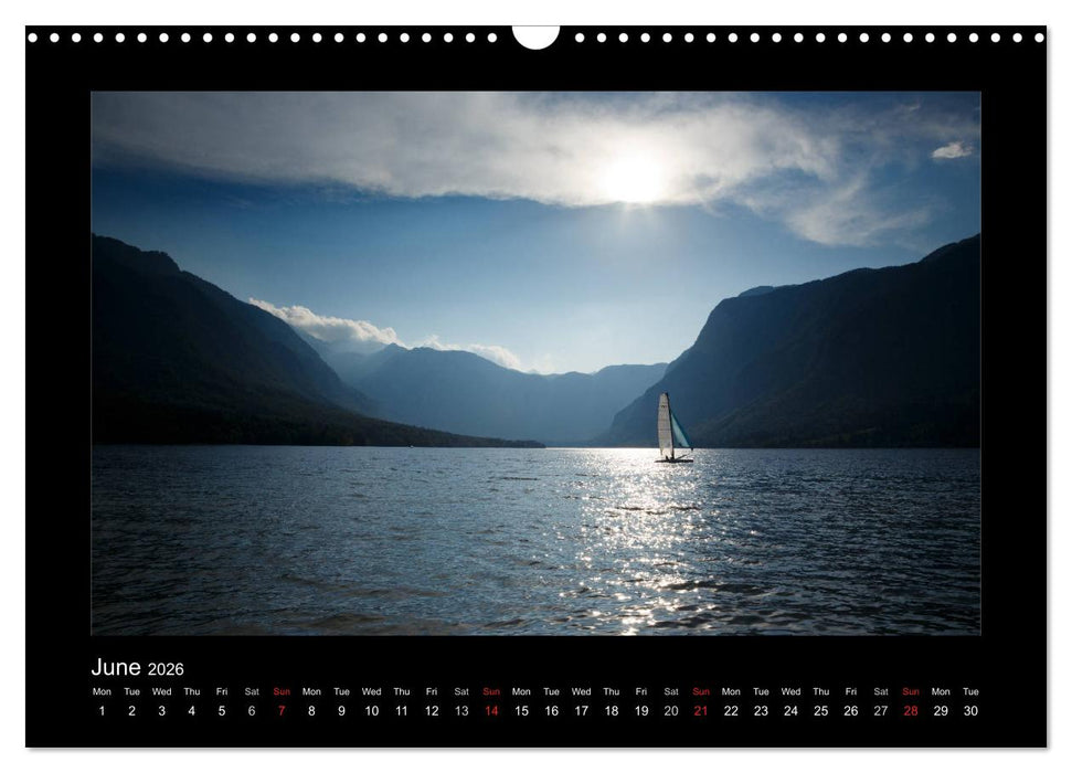 Landscapes of Slovenia (CALVENDO Monthly Calendar 2026)