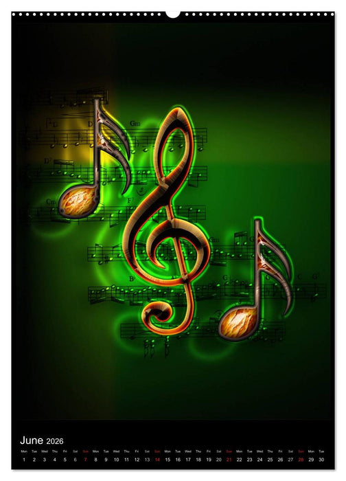 Jazz Over Time (CALVENDO Premium-Calendar 2026)