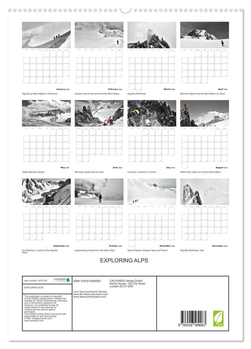EXPLORING ALPS (CALVENDO Premium-Calendar 2026)