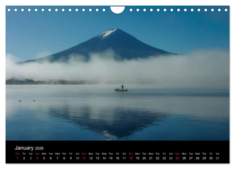 Mt. Fuji 2026 (CALVENDO Monthly Calendar 2026)