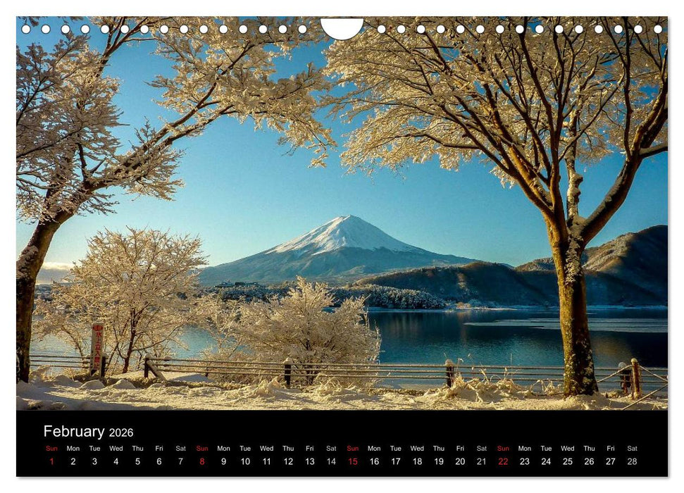 Mt. Fuji 2026 (CALVENDO Monthly Calendar 2026)