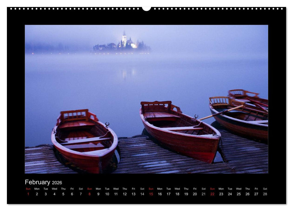 Lake Bled Slovenia (CALVENDO Premium-Calendar 2026)
