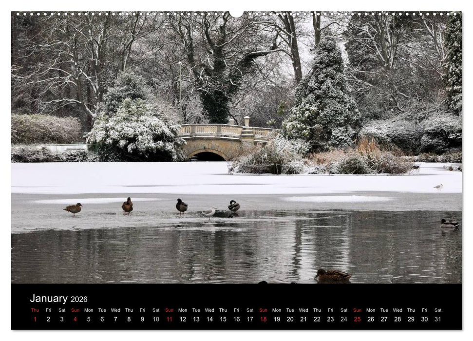 Cheltenham A Cotswold Town (CALVENDO Premium-Calendar 2026)