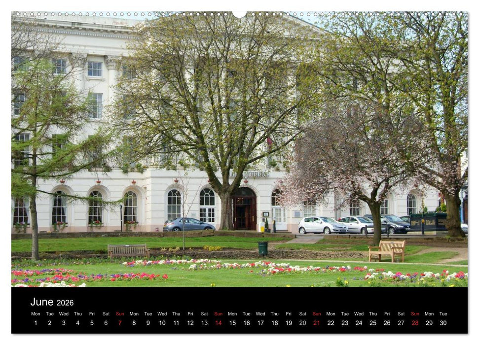 Cheltenham A Cotswold Town (CALVENDO Premium-Calendar 2026)