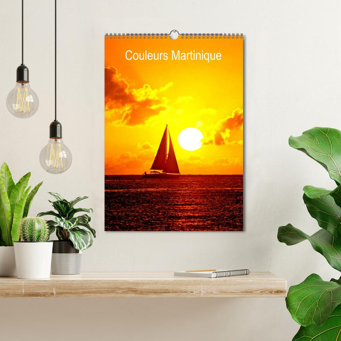 Couleurs Martinique (CALVENDO Calendrier mensuel 2026)