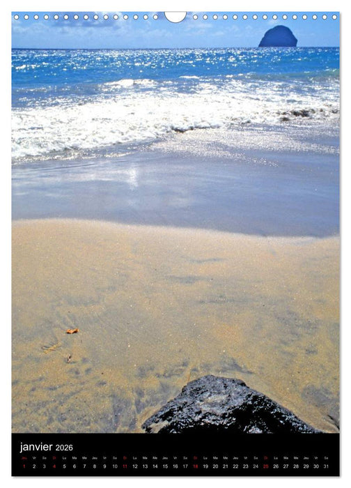 Couleurs Martinique (CALVENDO Calendrier mensuel 2026)