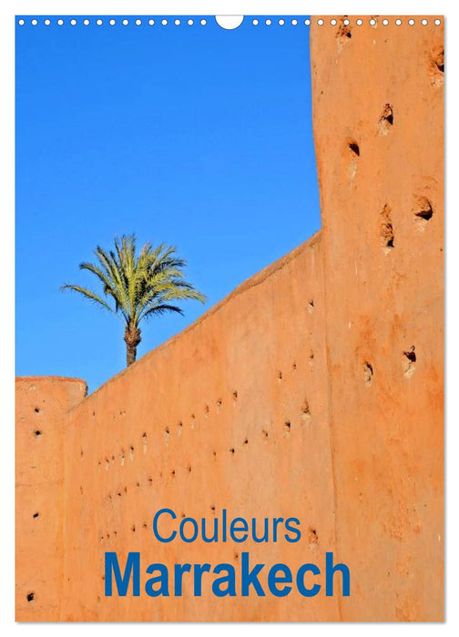 Couleurs Marrakech (CALVENDO Calendrier mensuel 2026)