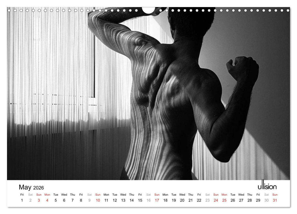 Male Nude Art (CALVENDO Monthly Calendar 2026)