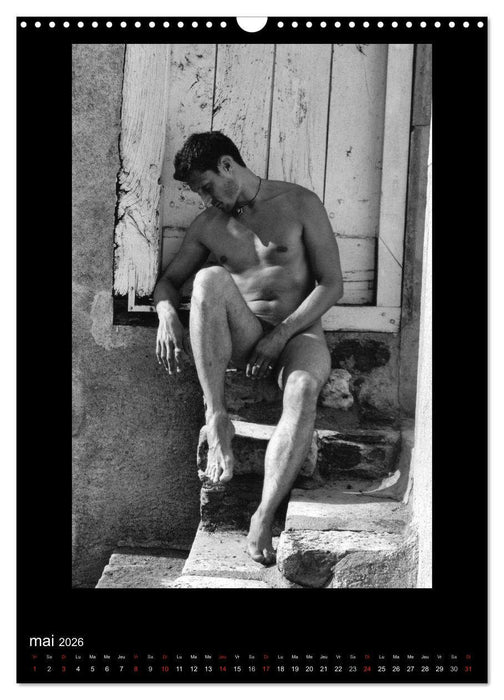 Au Masculin (CALVENDO Calendrier mensuel 2026)