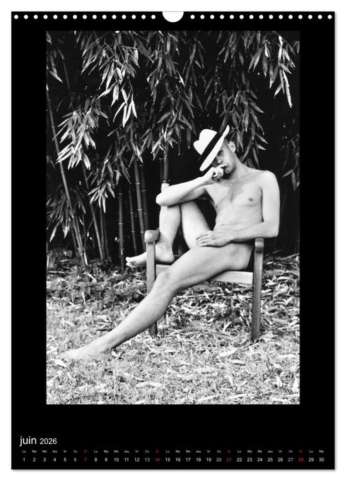 Au Masculin (CALVENDO Calendrier mensuel 2026)