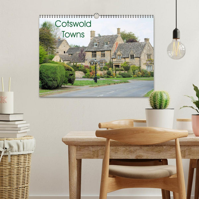 Cotswold Towns (CALVENDO Monthly Calendar 2026)