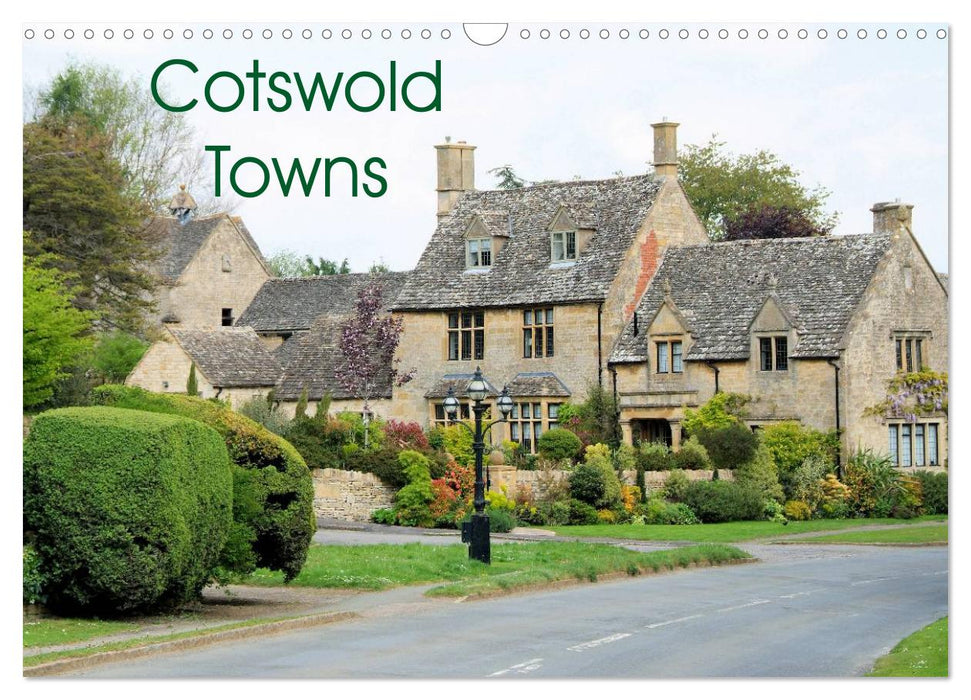 Cotswold Towns (CALVENDO Monthly Calendar 2026)