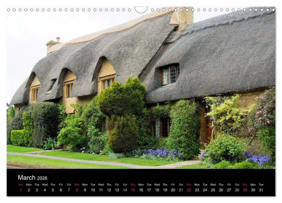 Cotswold Towns (CALVENDO Monthly Calendar 2026)