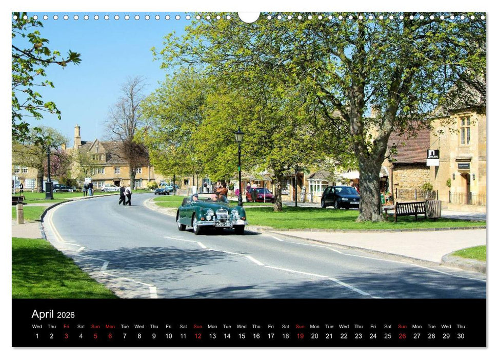 Cotswold Towns (CALVENDO Monthly Calendar 2026)