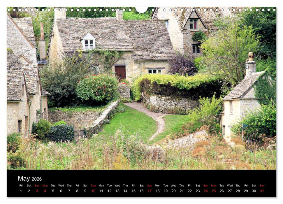 Cotswold Cottages (CALVENDO Monthly Calendar 2026)