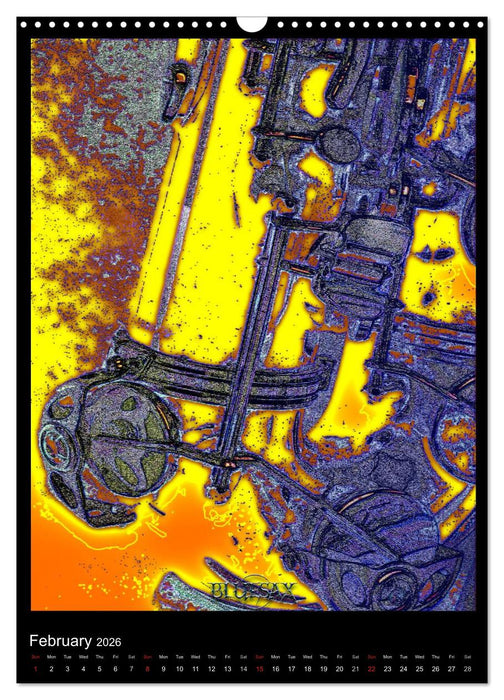 Jazz Over Time (CALVENDO Monthly Calendar 2026)