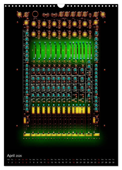 Jazz Over Time (CALVENDO Monthly Calendar 2026)