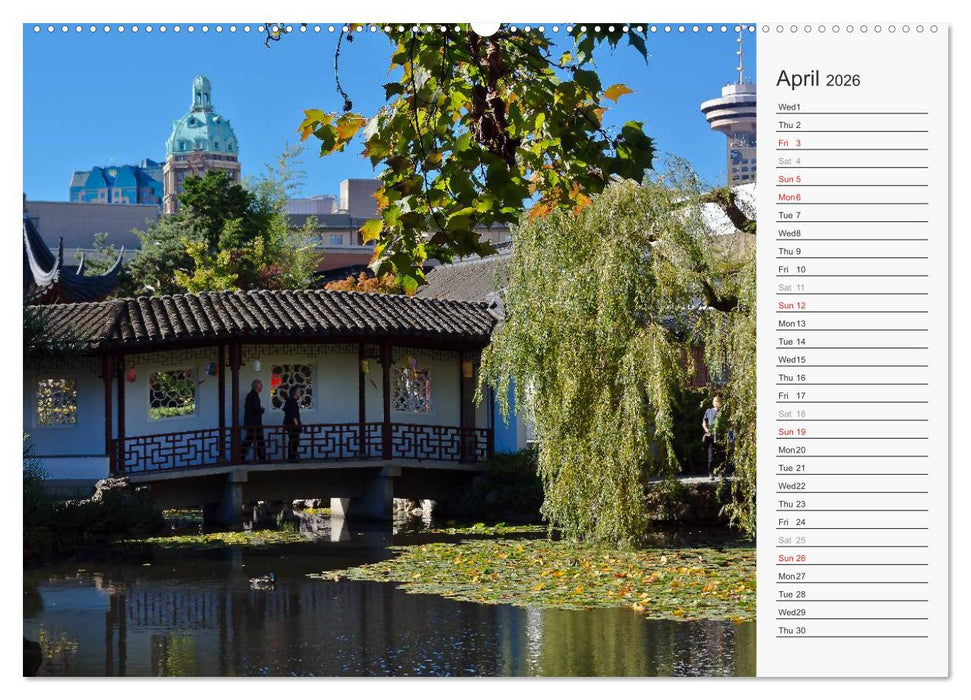 Vancouver Perspectives (CALVENDO Premium-Calendar 2026)