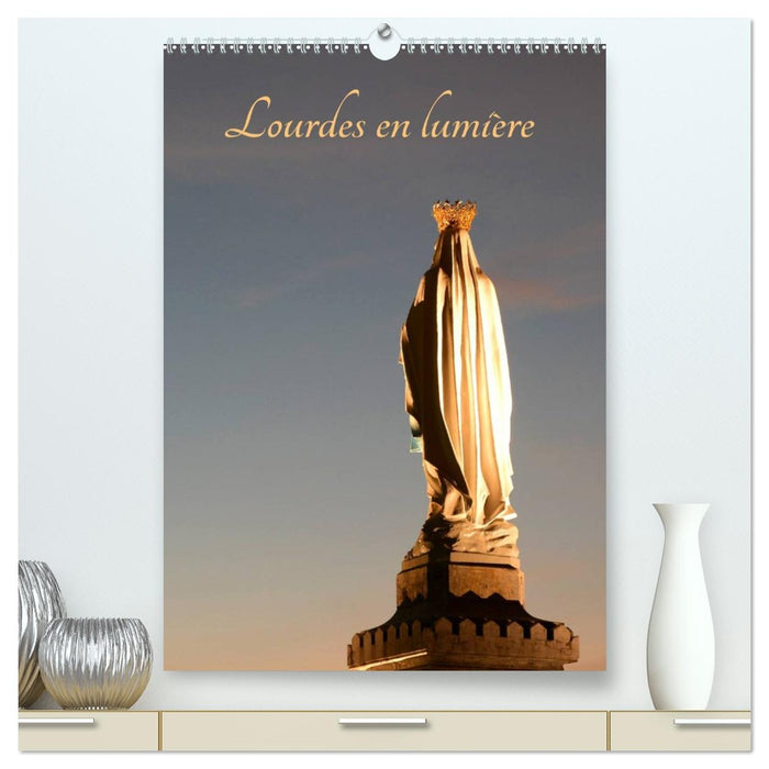 Lourdes en lumière (CALVENDO Calendrier supérieur 2026)