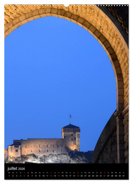 Lourdes en lumière (CALVENDO Calendrier supérieur 2026)