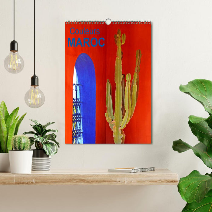 Couleurs MAROC (CALVENDO Calendrier mensuel 2026)