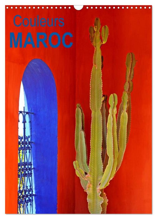 Couleurs MAROC (CALVENDO Calendrier mensuel 2026)
