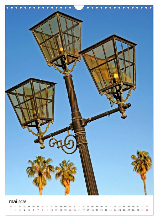 Couleurs MAROC (CALVENDO Calendrier mensuel 2026)