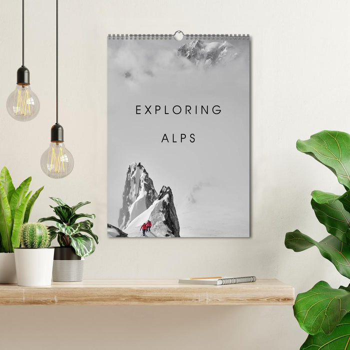 EXPLORING ALPS (CALVENDO Monthly Calendar 2026)