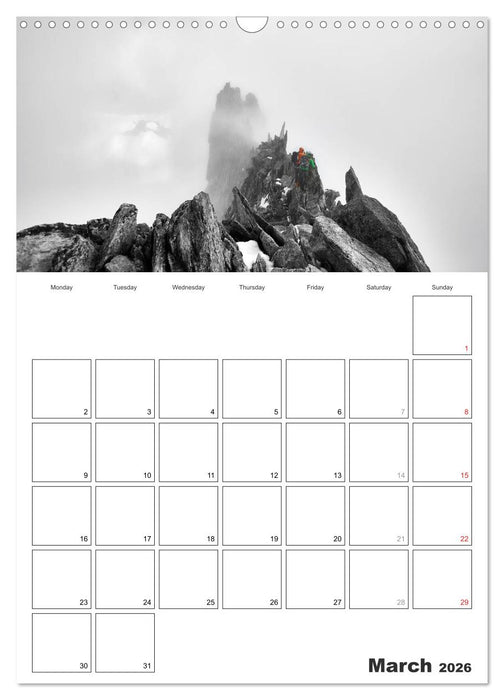 EXPLORING ALPS (CALVENDO Monthly Calendar 2026)