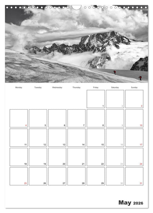 EXPLORING ALPS (CALVENDO Monthly Calendar 2026)