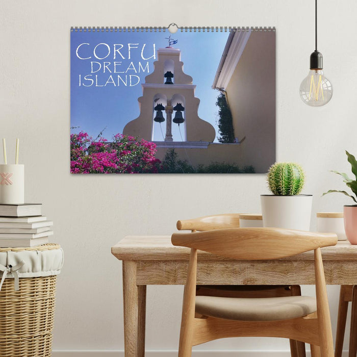 Corfu Dream Island (CALVENDO Monthly Calendar 2026)