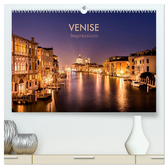 Venise Impressions (CALVENDO Calendrier supérieur 2026)