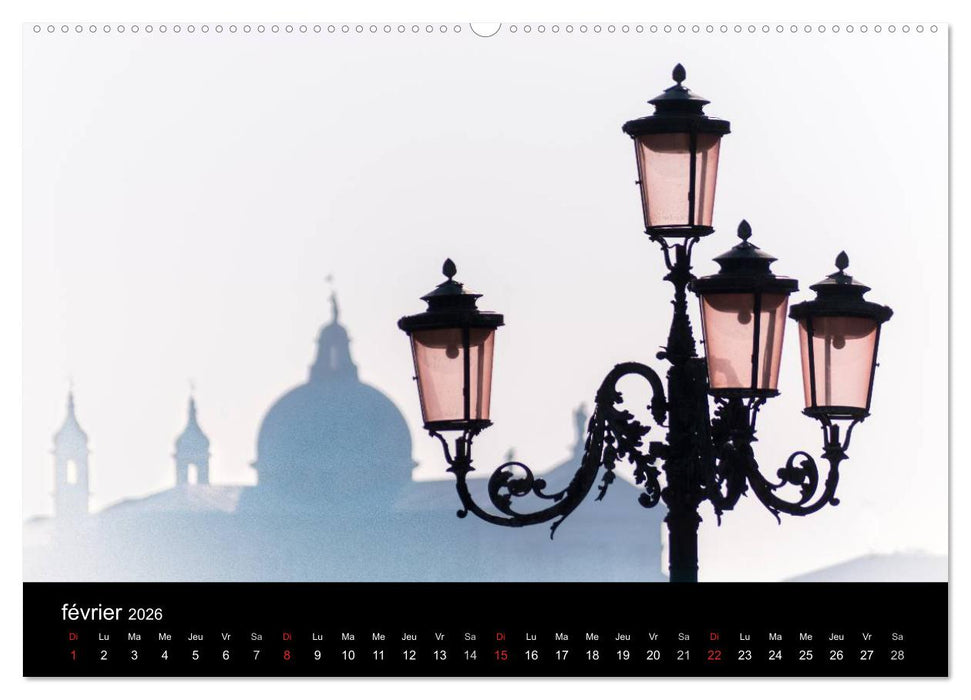 Venise Impressions (CALVENDO Calendrier supérieur 2026)